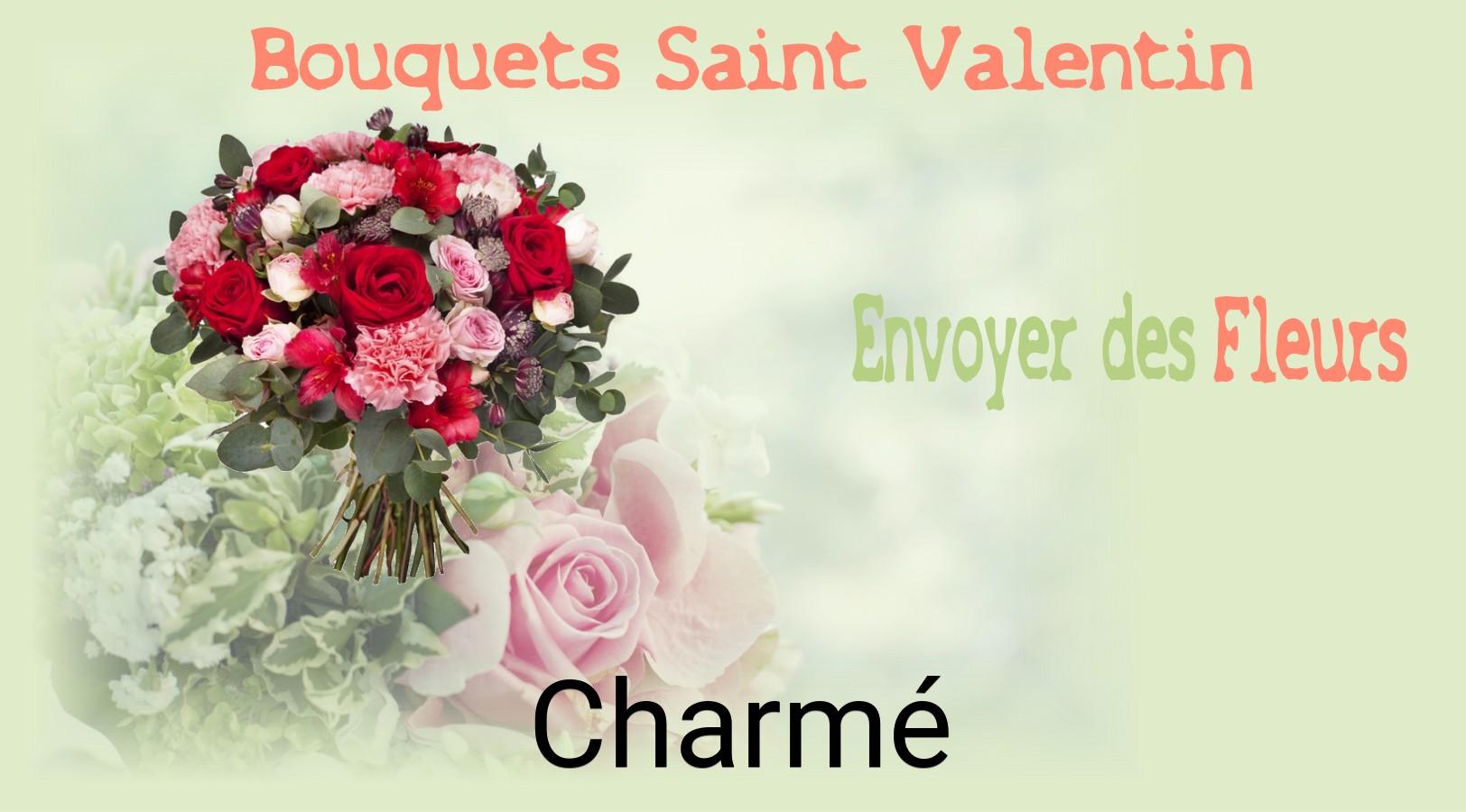 Roses de Saint-Valentin livrées à Charmé